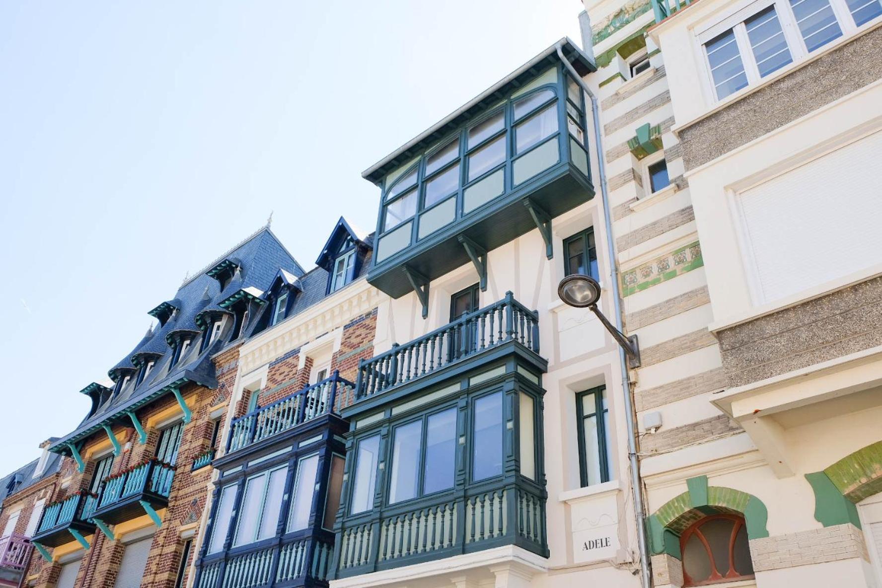 Villa Adele, Bow-Window Vue Mer - Appt 02 Mers-les-Bains Ngoại thất bức ảnh